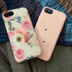 2 used loopy cases for iPhone 6/7/8/SE
